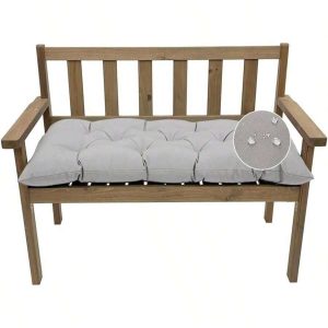 Outdoor Bench Cushion – Waterproof, Navy Blue, 39.37"x20"