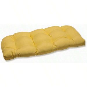 ML Fortress Wicker Patio Sofa Cushion – 19"x44", Tufted, Weather-Resistant