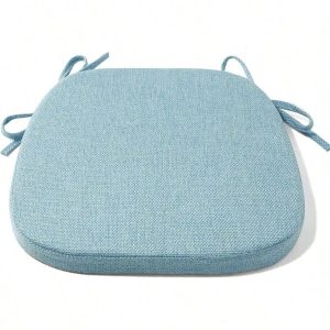 Lezoou U-Shaped Chair Cushion – 15"x16", Teal